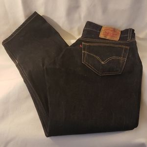 Mens Levi's 501 Original Straight Leg Button Fly